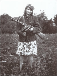 Janina Żubryd [née Praczynska], the wife of Antoni Żubryd - Narodowe Sily Zbrojne, NSZ.